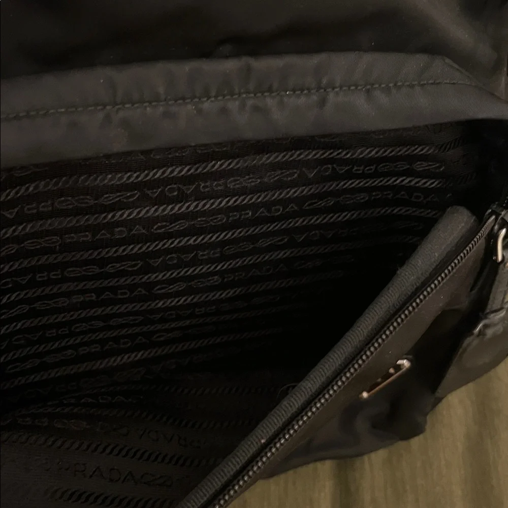 Prada Black Nylon Backpack - Picture 7 of 10